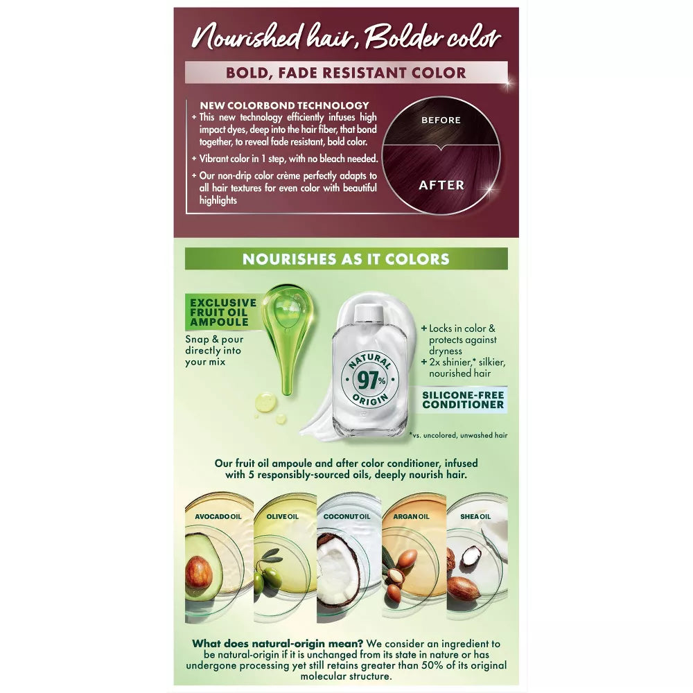 Garnier Nutrisse Ultra Creme Nourishing Permanent Color - BR2 Dark Intense Burgundy-603084410729-LR-361805-11-LR eShop