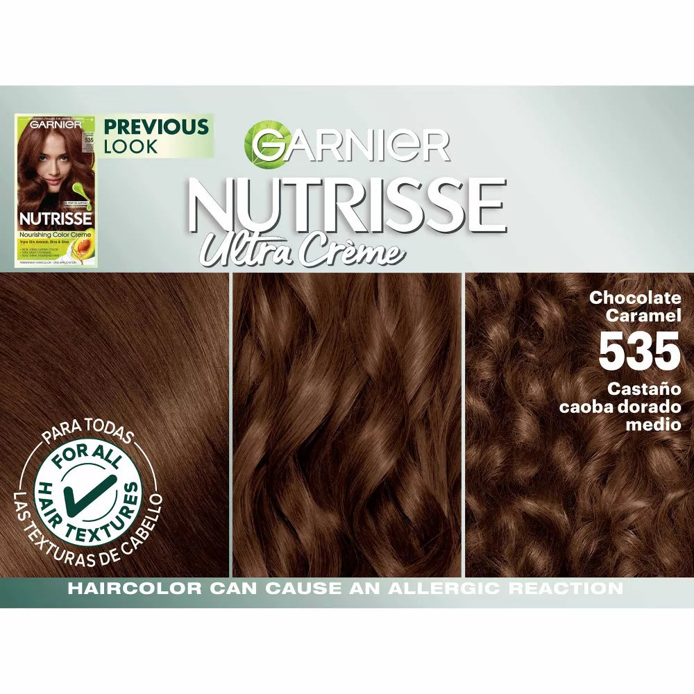 Garnier Nutrisse Ultra Creme Nourishing Permanent Hair Color - 535 Medium Golden Mahogany Brown-603084245239-LR-251541-4-LR eShop