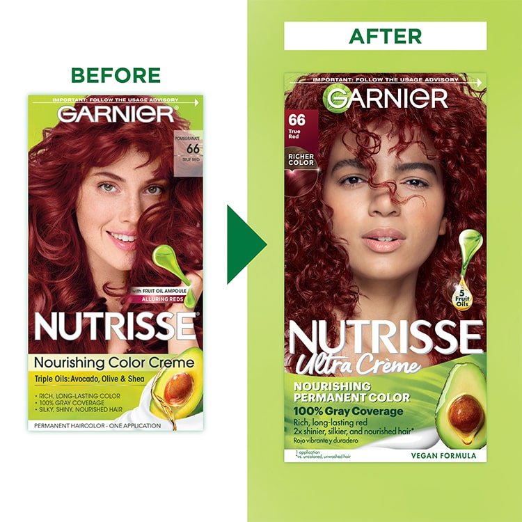 Garnier Nutrisse Ultra Creme Nourishing Permanent Hair Color - 66 True Red-603084242627-LR-251520-7-LR eShop