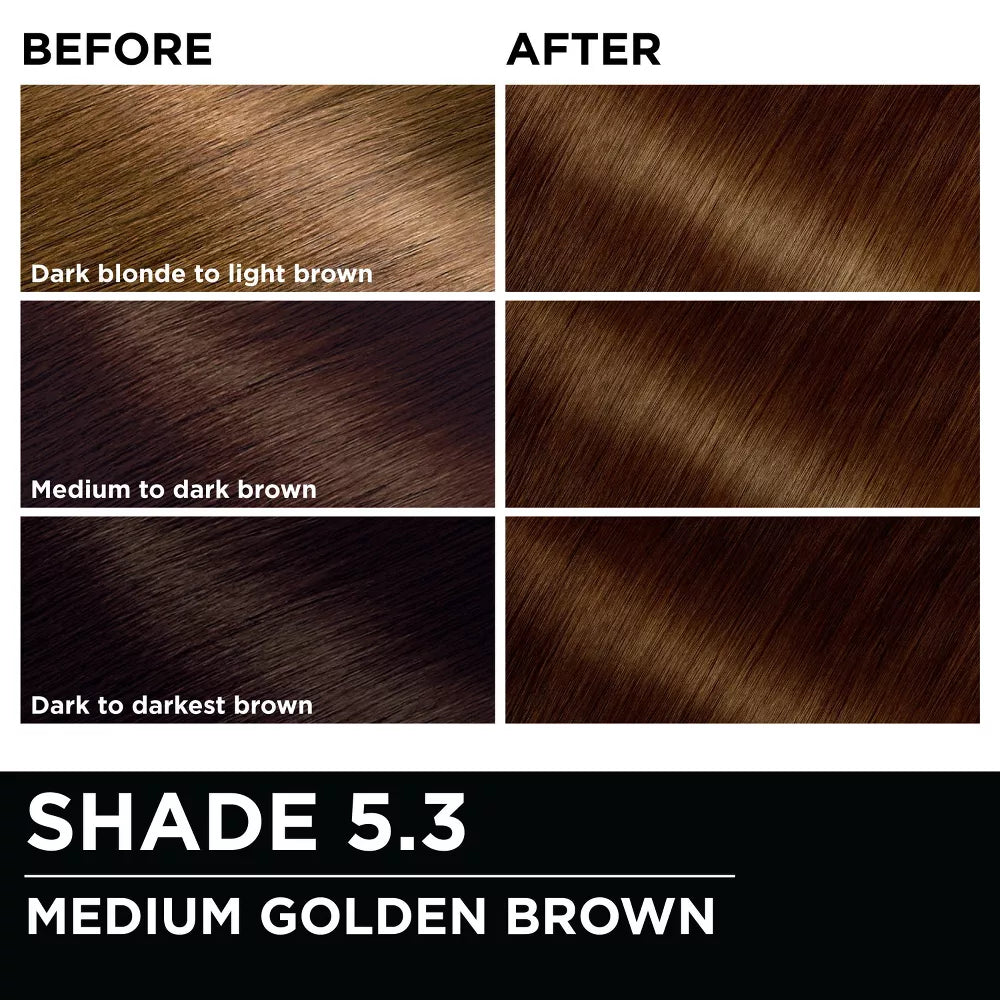 Garnier Olia Oil-Powered Permanent Hair Color - 5.3 Medium Golden Brown-603084294008-LR-361800-6-LR eShop