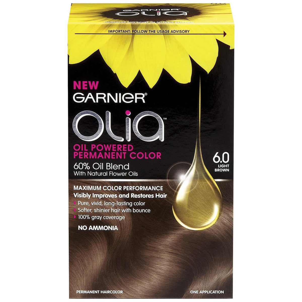 Garnier Olia Oil-Powered Permanent Hair Color - 6.0 Light Brown-603084294022-LR-361801-1-LR eShop