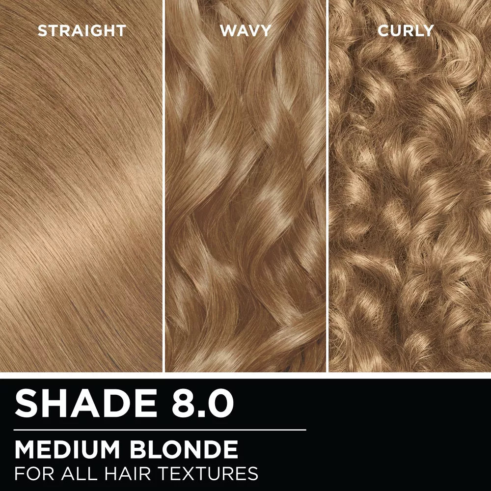 Garnier Olia Oil-Powered Permanent Hair Color - 8.0 Medium Blonde-603084294091-LR-361803-8-LR eShop