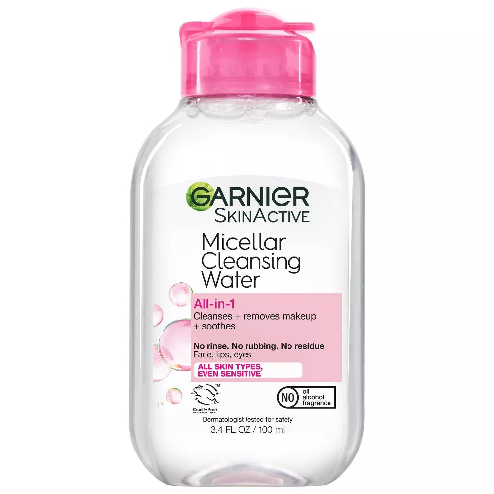 Garnier SkinActive Micellar Cleansing Water - All-In-1, 3.4 oz-603084490943-LR-309787-1-LR eShop
