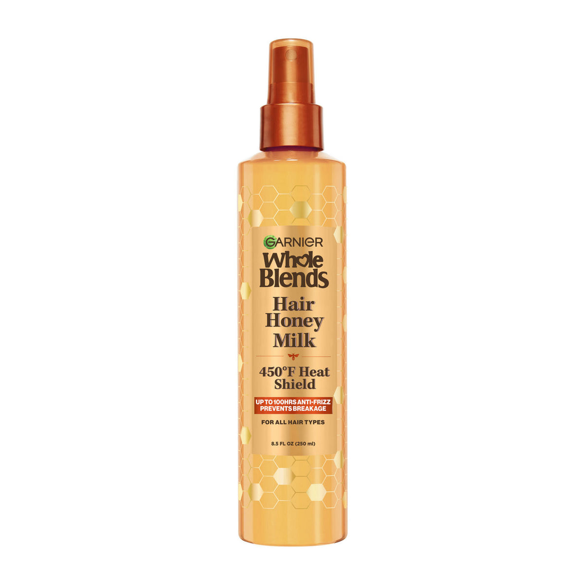 Garnier Whole Blends Hair Honey Milk Heat Shield Spray, 8.5 oz-603084083138-LR-361664-1-LR eShop
