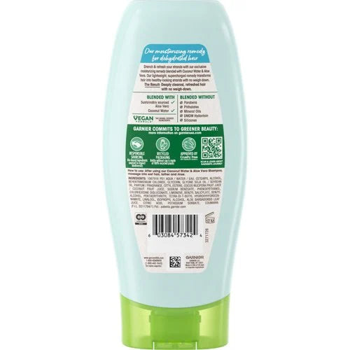 Garnier Whole Blends Moisturizing Conditioner with Coconut Water & Aloe Vera, 12.5 oz-603084573424-LR-361700-6-LR eShop