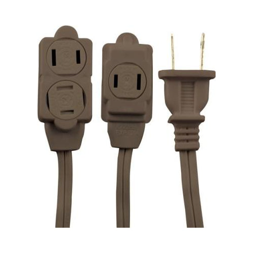 GE EXTEN CORD 3-TAP 6' BRWN-043180002198-LR-227145-1-LR eShop