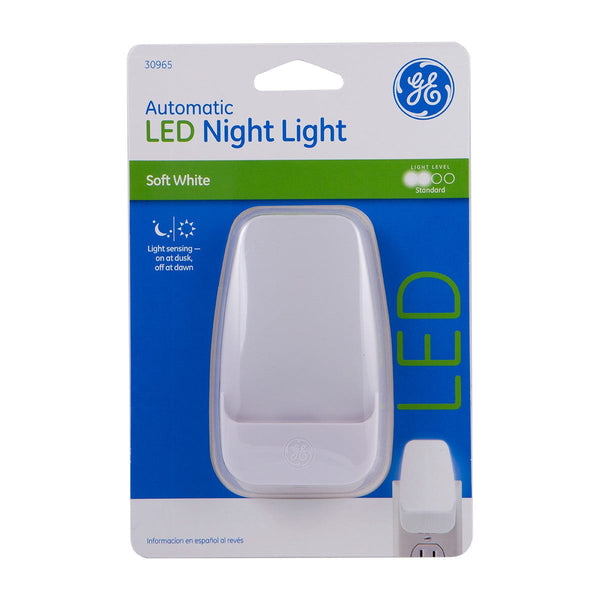GE LED Night Light, Light Sensing, Contempo - White, 1 count-030878309653-LR-339329-1-LR eShop