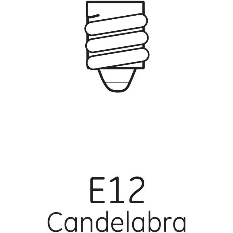 GE Lighting Decorative A15 Incandescent Ceiling Fan Light Bulb, 40-Watts, Crystal Clear, 2 Pack-043168713931-LR-282801-4-LR eShop
