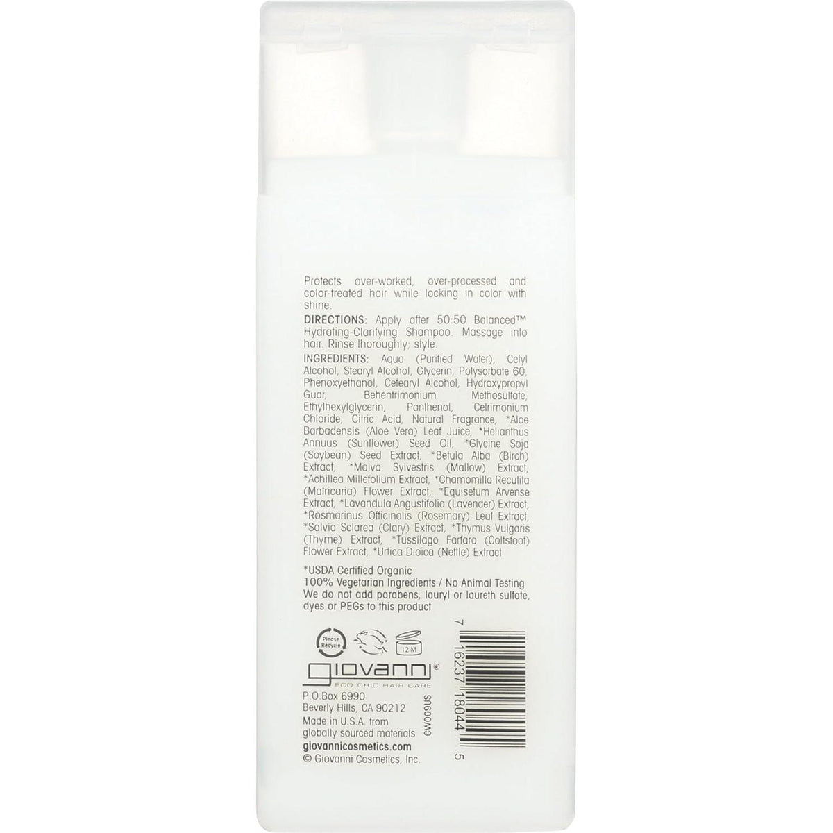 Giovanni 50:50 Balanced Hydrating Calming Conditioner for Normal to Dry Hair, 2 oz-716237180445-LR-351325-2-LR eShop