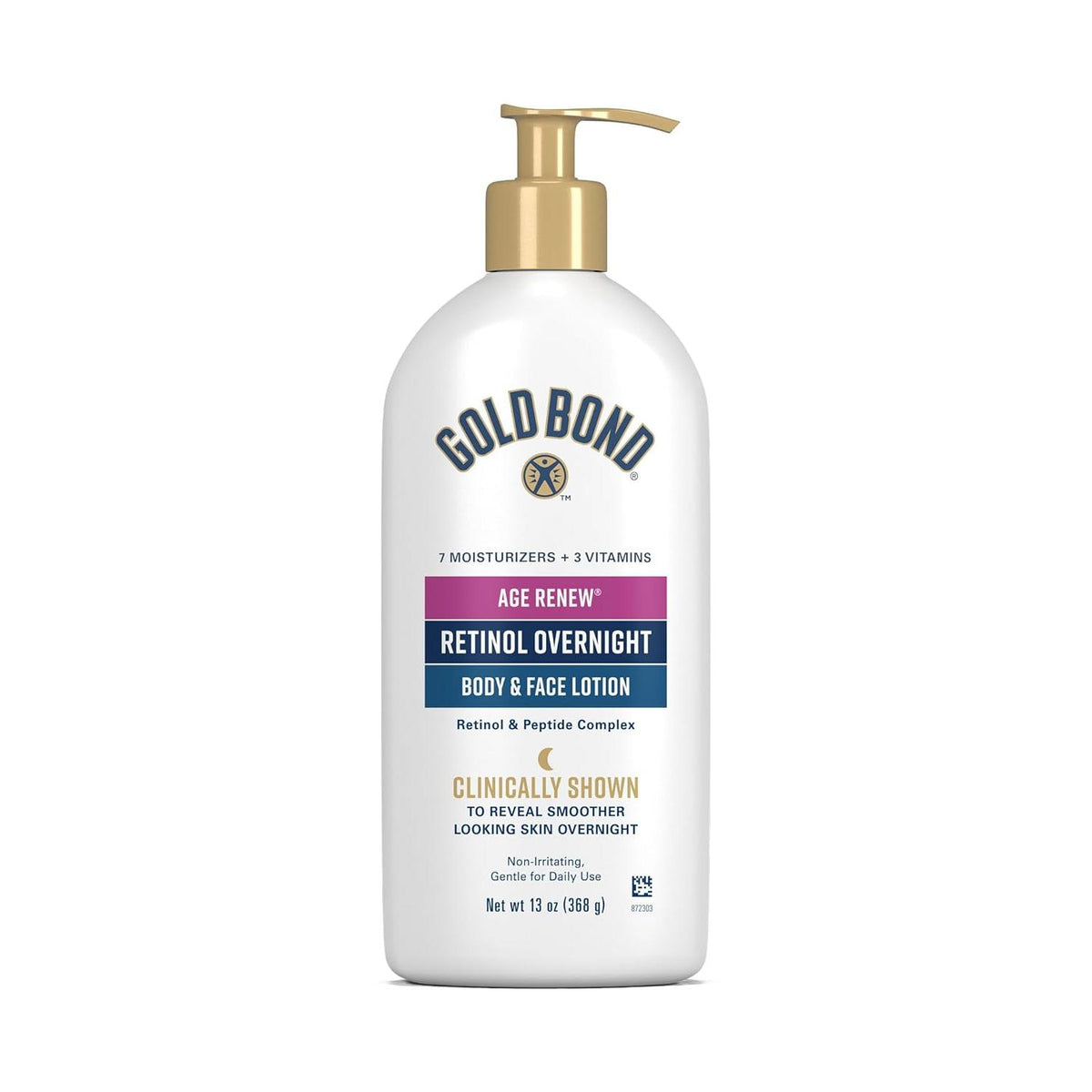 Gold Bond Age Renew Retinol Overnight Body & Face Lotion, 13 oz.-041167043325-LR-363880-1-LR eShop