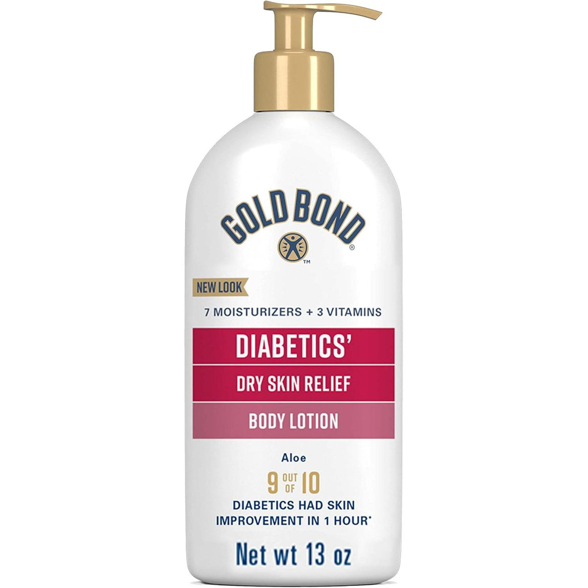 Gold Bond Diabetics' Dry Skin Relief Body Lotion, 13 oz., With Aloe-041167053508-LR-363883-1-LR eShop