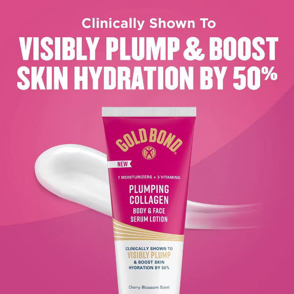Gold Bond Plumping Collagen Body and Face Serum Lotion, 8 oz-041167042502-LR-363877-3-LR eShop