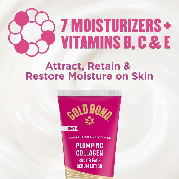 Gold Bond Plumping Collagen Body and Face Serum Lotion, 8 oz-041167042502-LR-363877-6-LR eShop