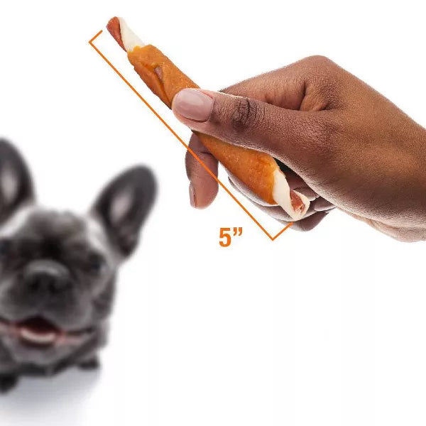 Good 'n' Fun Ribs Rawhide with Beef, Chicken and Pork Flavor Dog Treats, 12 oz-091093941295-LR-330428-11-LR eShop