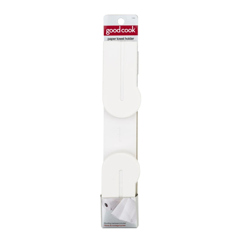goodcook Deluxe Wall Mount Paper Towel Holder - White-076753219846-LR-225913-1-LR eShop