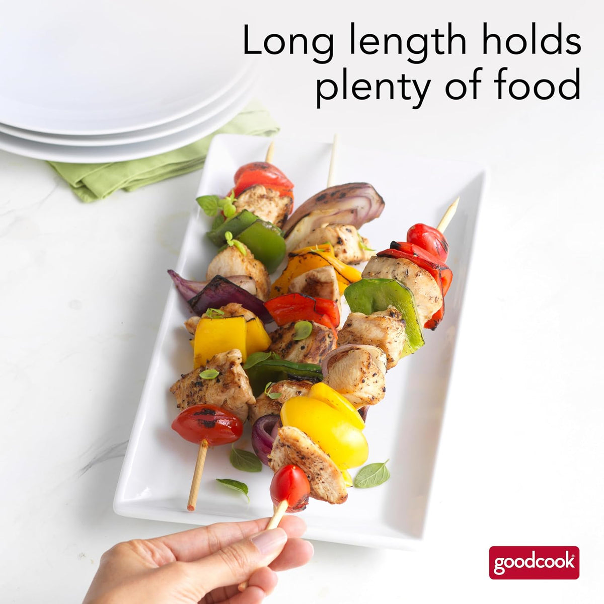 goodcook Everyday 12" Bamboo Skewers, 100 count-076753244558-LR-226960-5-LR eShop