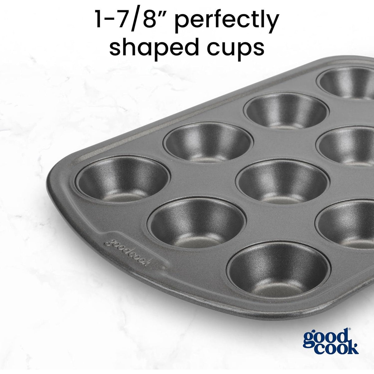 goodcook Everyday Mini Muffin Pan, 12-Cup-076753040327-LR-222099-4-LR eShop
