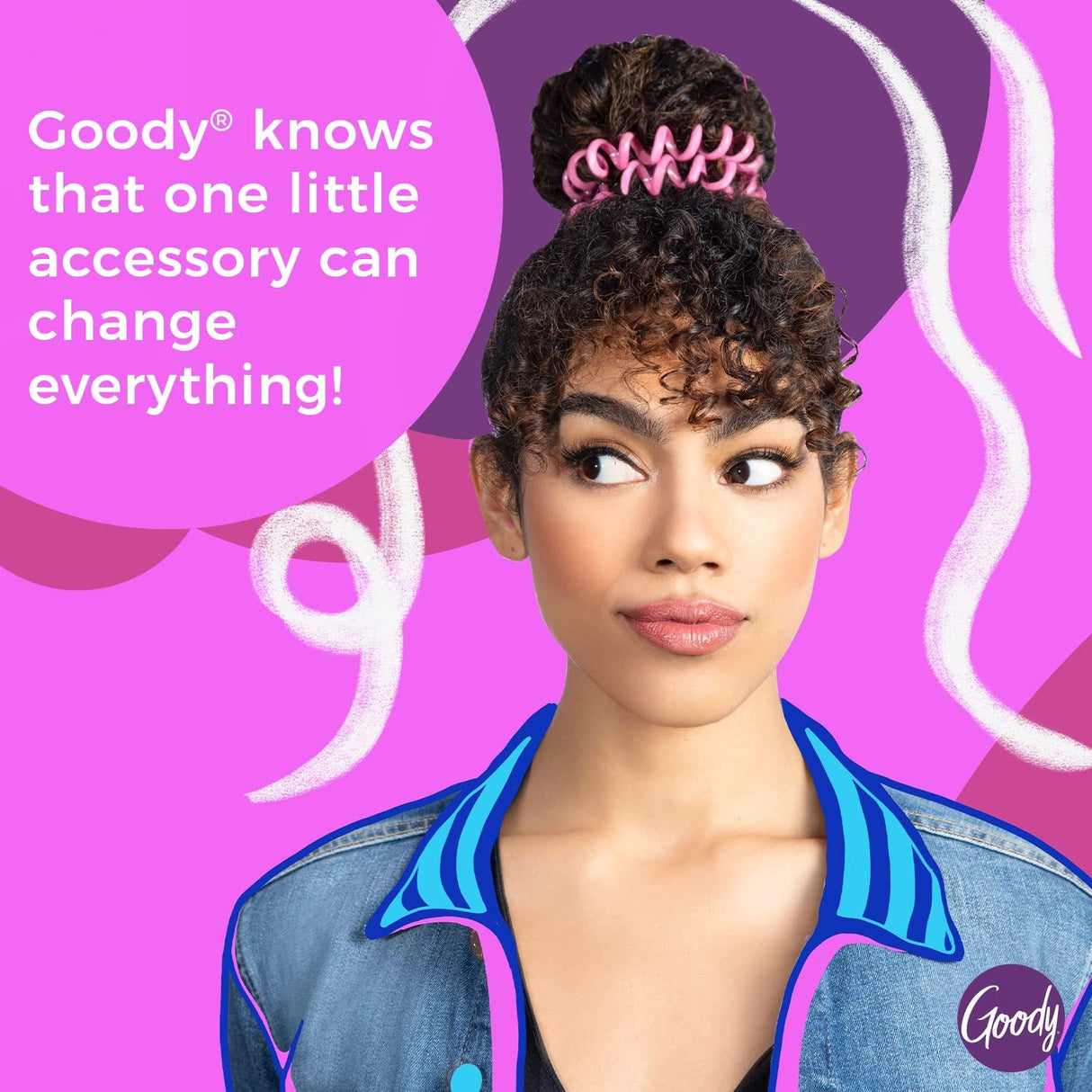 Goody Active Galaxy Jelly Bands Hair Coils - 3 Count, Assorted-041457180075-LR-341031-4-LR eShop