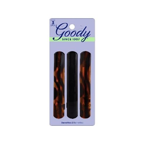Goody Classics Rounded Barrette, Autoclasp, 3 PK-041457802854-LR-157402-1-LR eShop