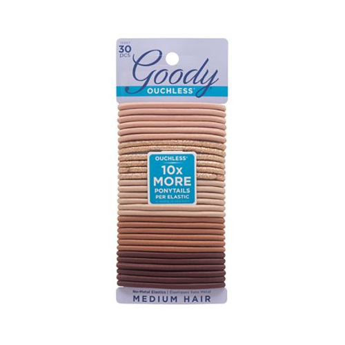 Goody Ouchless Medium 4MM Hair Ties, 30 CT-041457168875-LR-331916-1-LR eShop