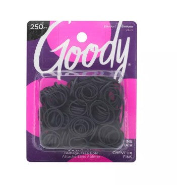 Goody Women's Classic Polybands - Black, 250 count-041457126707-LR-07202-1-LR eShop