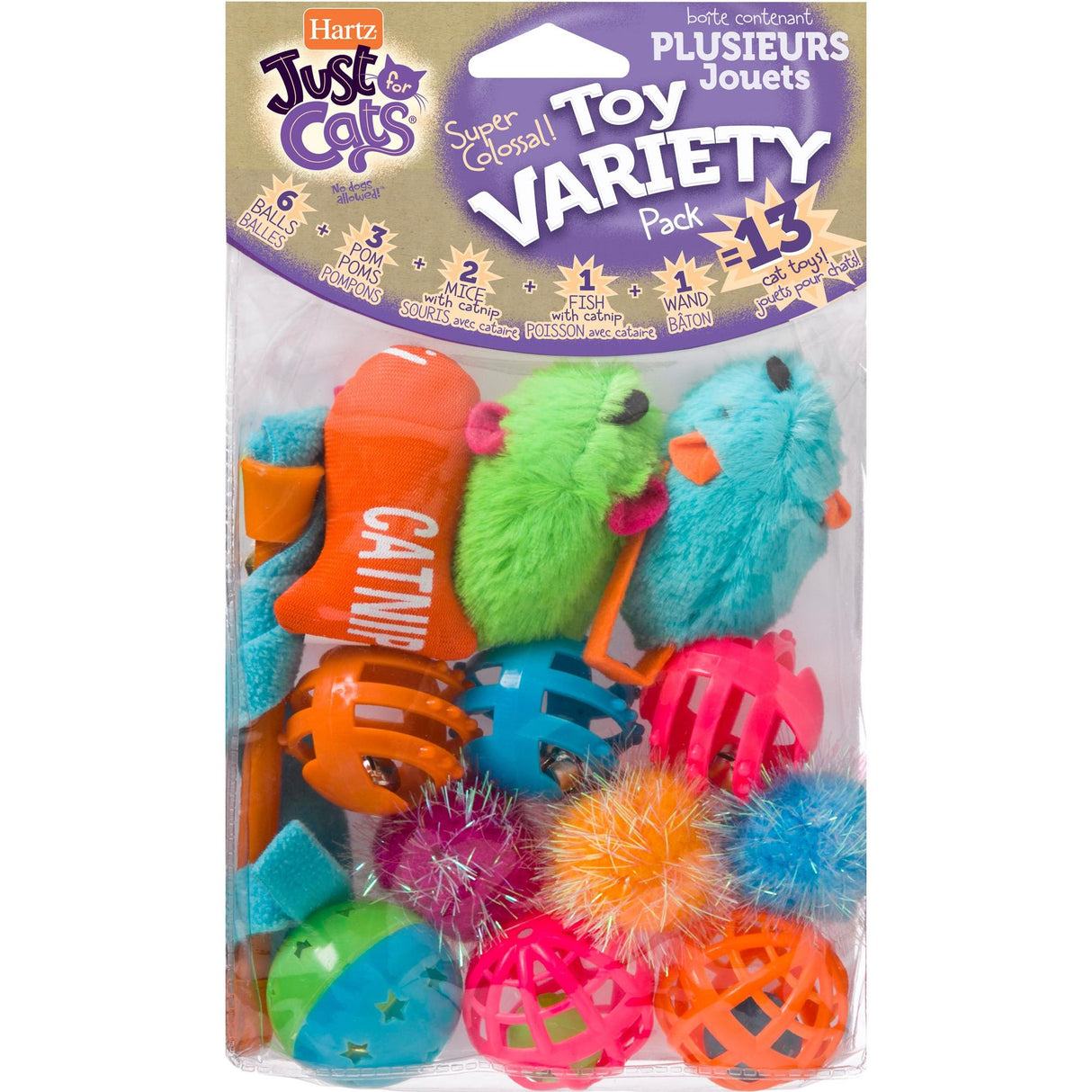 Hartz Just for Cats 13 Piece Cat Toy Value Pack-032700126230-LR-275532-1-LR eShop