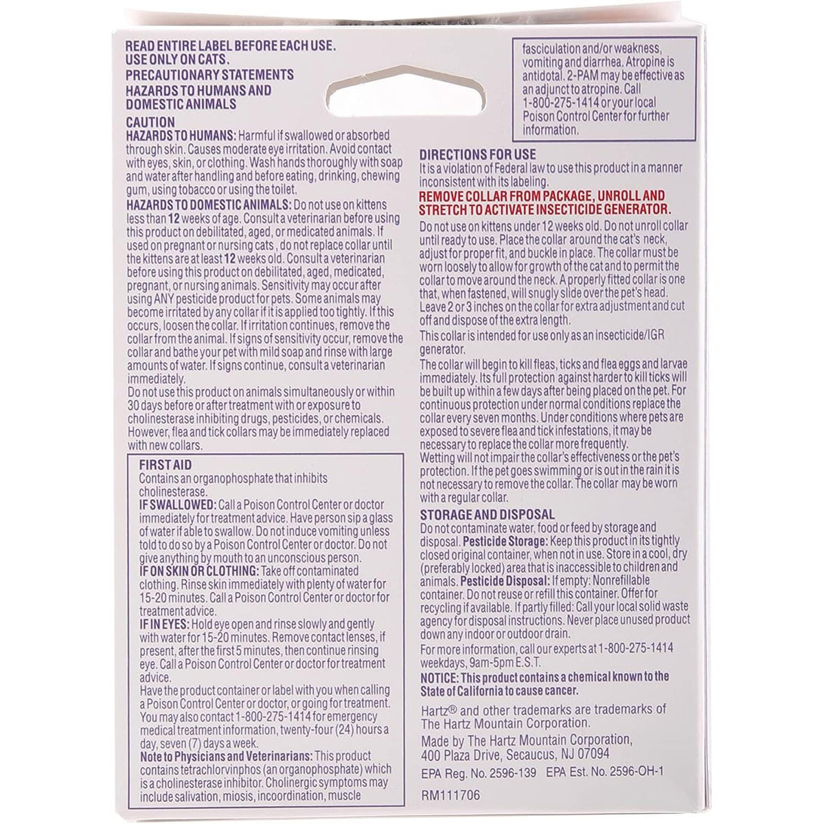Hartz UltraGuard Plus Flea & Tick Collar for Cats and Kittens-032700942687-LR-190140-2-LR eShop