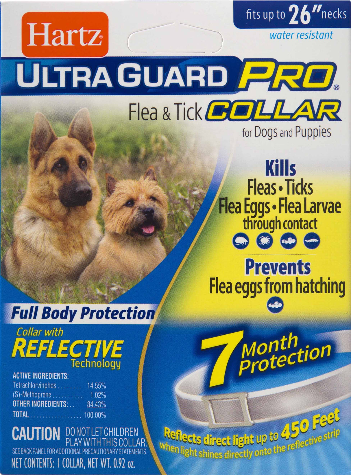 Hartz UltraGuard Pro Reflective Flea & Tick Collar for Dogs and Puppies-032700155933-LR-330512-1-LR eShop