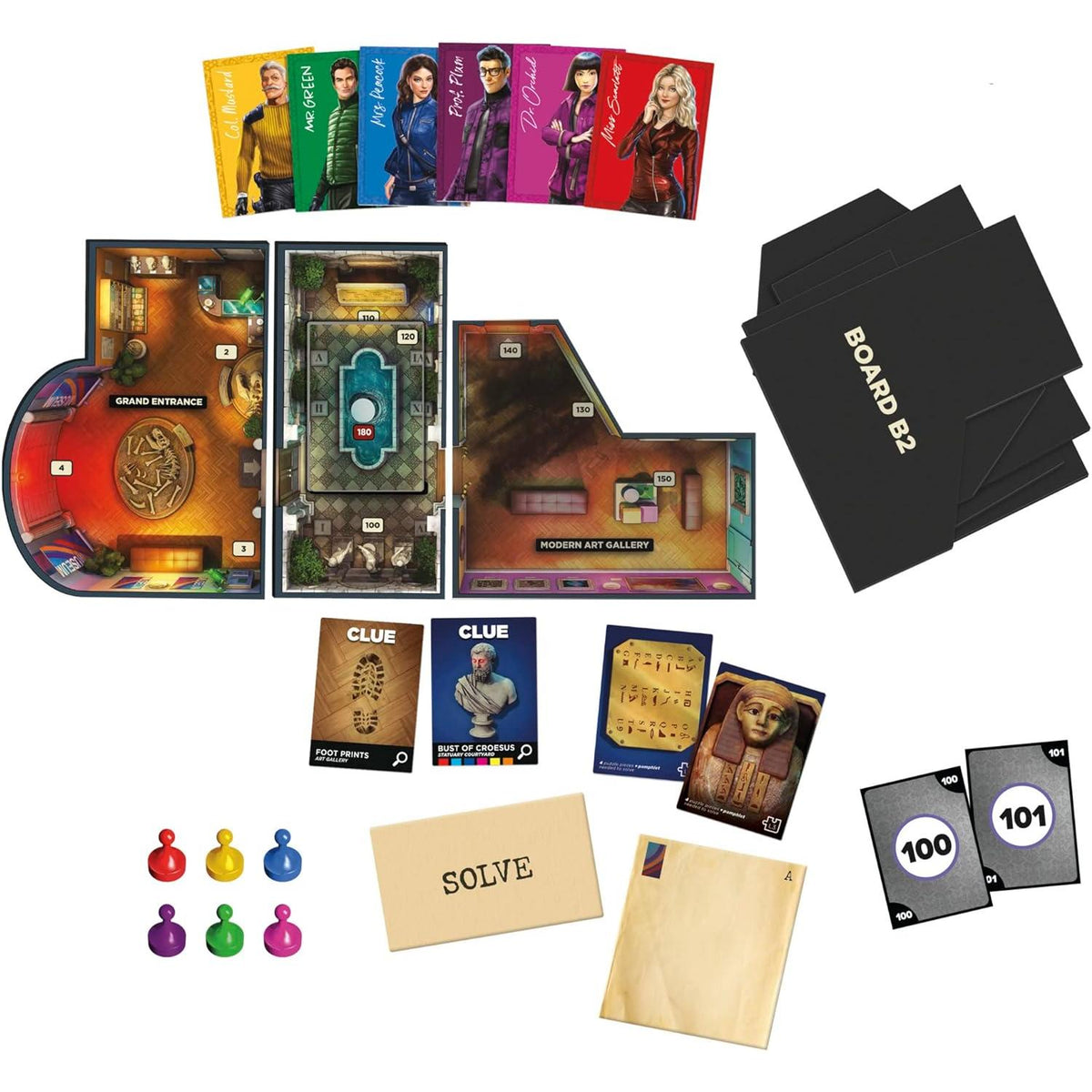 Hasbro Gaming Clue Escape & Solve Mystery Board Game - Robbery at The Museum-195166236506-LR-354024-2-LR eShop