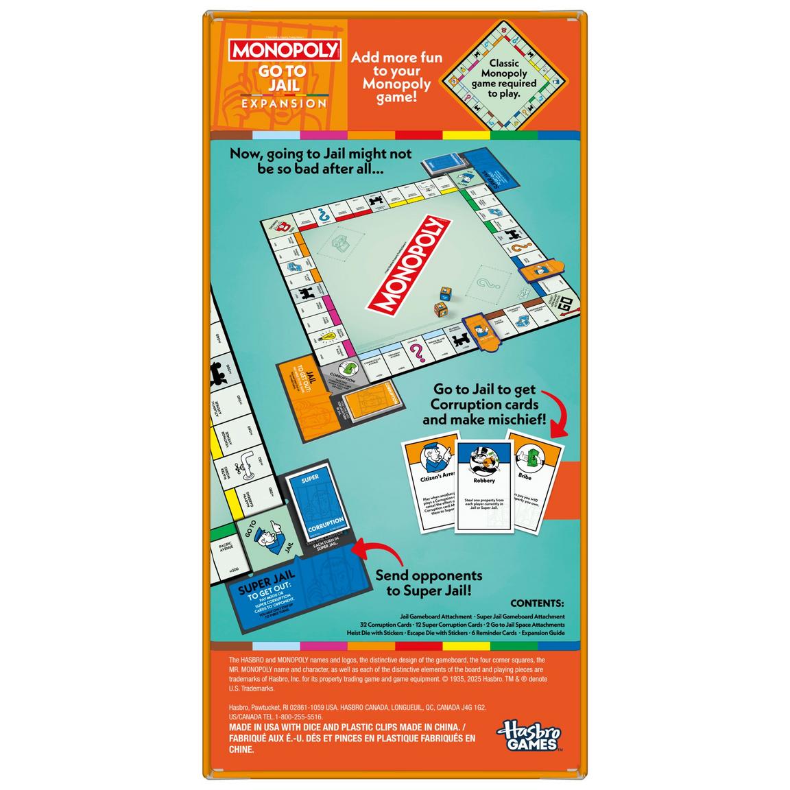 Hasbro Monopoly Board Game Expansion - Go To Jail-195166279268-LR-357891-4-LR eShop