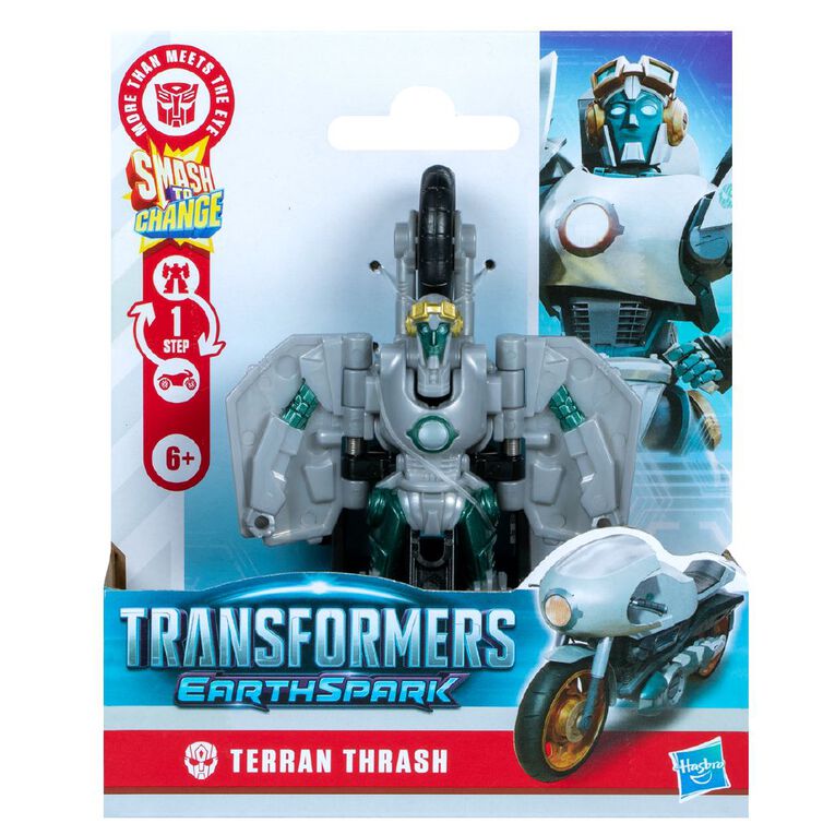 Hasbro Transformers EarthSpark 1 Step Smash Changers Action Figures, Assorted-5010996303677-LR-357919-7-LR eShop