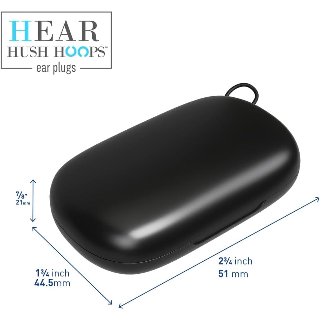 HEAR Hush Hoops Ear Plug - Black-850066680223-LR-359269-3-LR eShop