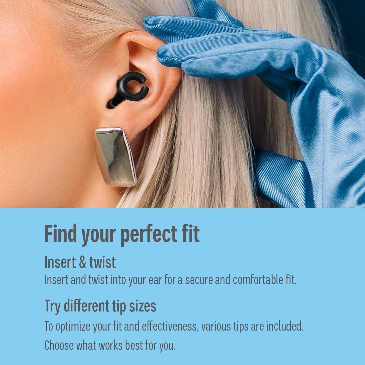 HEAR Hush Hoops Ear Plug - Black-850066680223-LR-359269-5-LR eShop