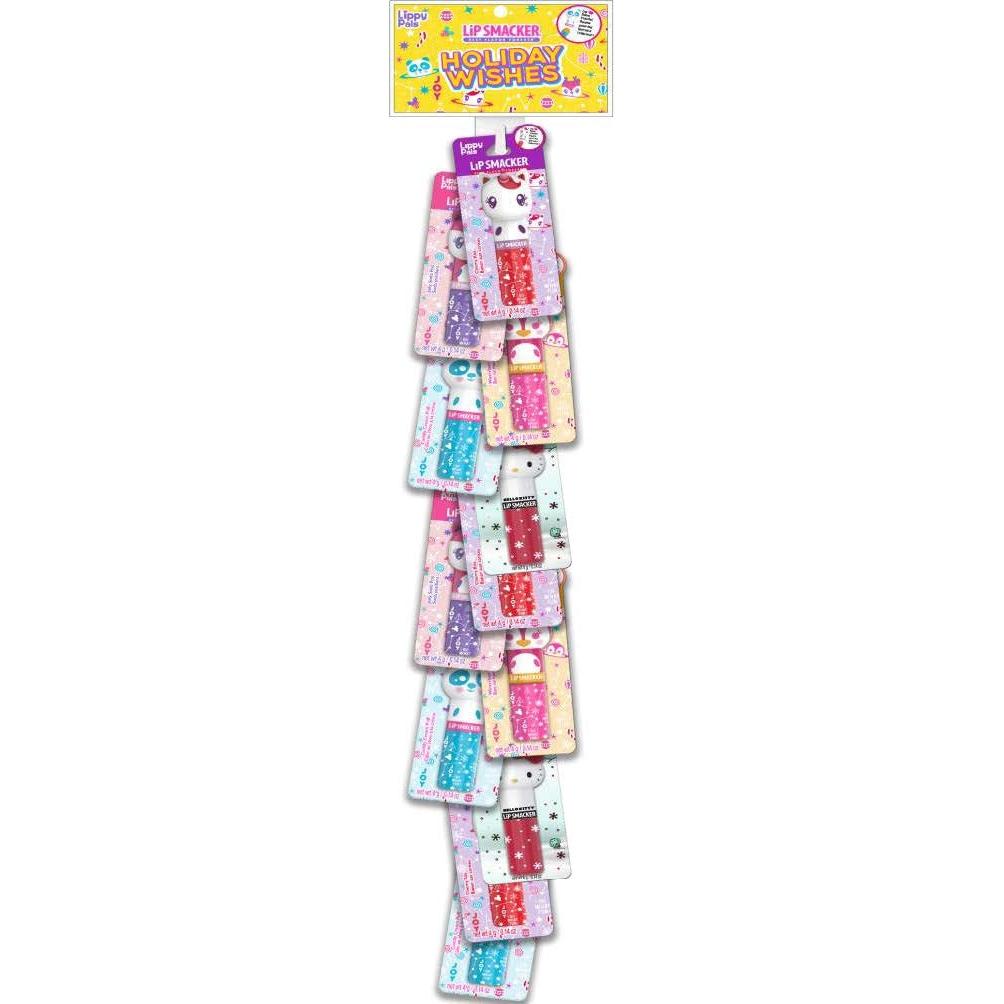 Holiday Lippy Pals Lip Balm Clip Strip 12pc-050051117684-LR-346222-2-LR eShop
