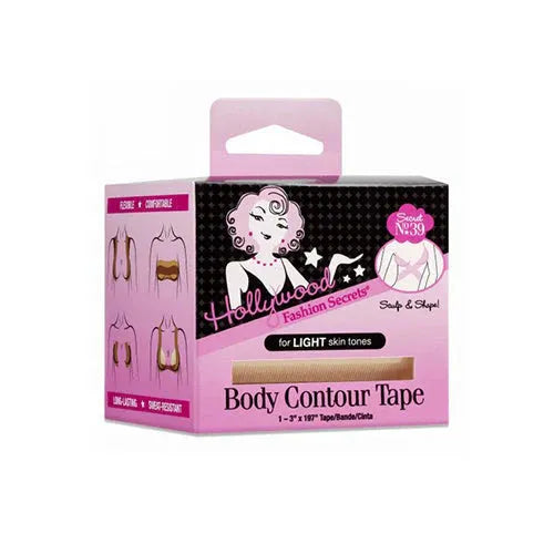 Hollywood Fashion Secrets Body Contour Tape, Light-074764315069-LR-352989-1-LR eShop
