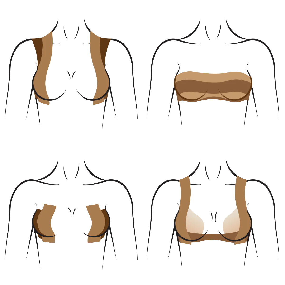 Hollywood Fashion Secrets Body Contour Tape, Light-074764315069-LR-352989-3-LR eShop