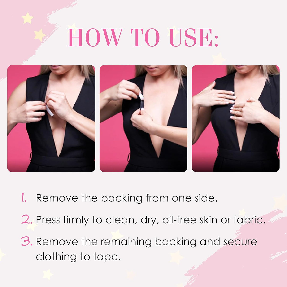 Hollywood Fashion Secrets Fashion Tape Strips, 36 count-816431004681-LR-307501-6-LR eShop