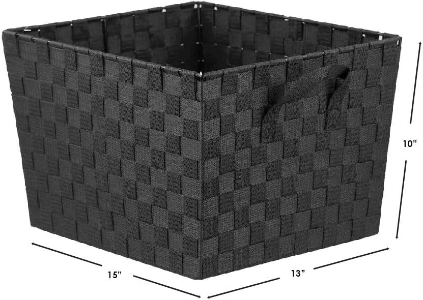Home Basics Extra-Large Woven Storage Bin Black-886466493361-LR-340563-4-LR eShop