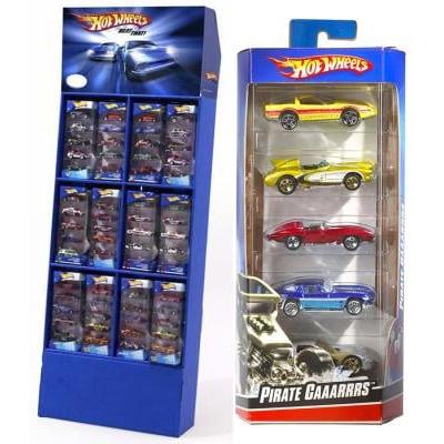 Hot Wheels 36 Piece Floor Display - Mattel Hot Wheels 5 Car Pack-074299146619-LR-221057-1-LR eShop