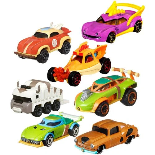 Hot Wheels Animated Character Cars - Mix 4, Assorted-194735027767-LR-339807-1-LR eShop