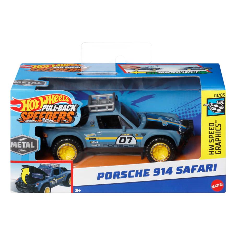 Hot Wheels Pull-Back Speeders Toy Car - Assorted-194735255177-LR-363482-2-LR eShop