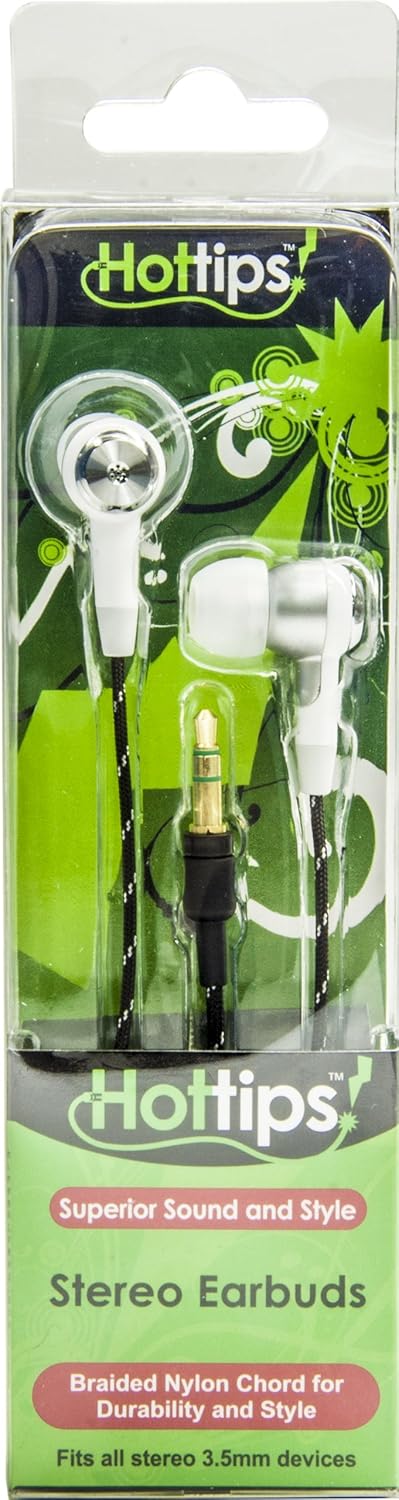 Hottips! ValueLink Stereo Earbuds White & Silver-024291245469-LR-244751-1-LR eShop