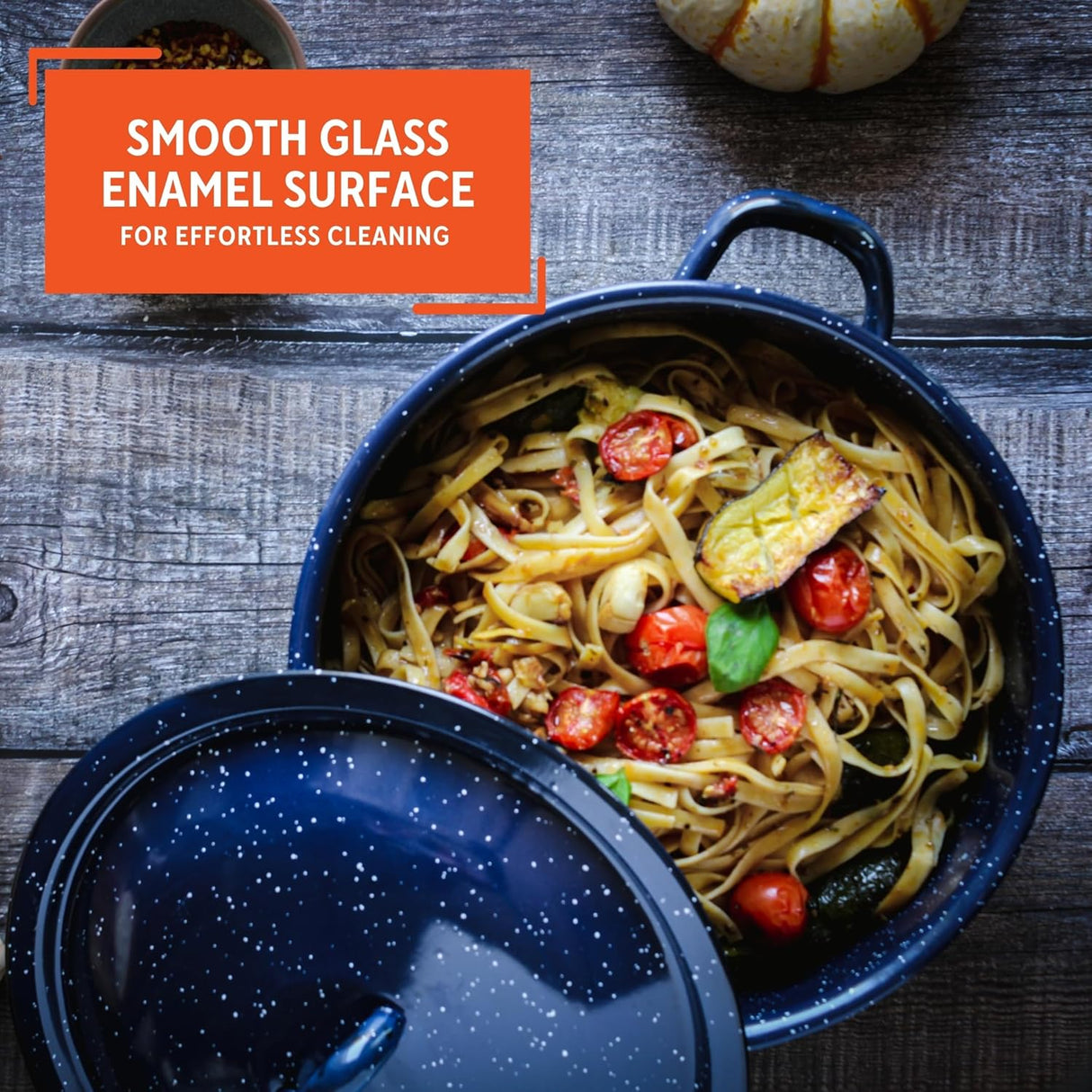 Imusa Blue Enamel Stock Pot with Lid, 12 Quart-094046100619-LR-276790-4-LR eShop