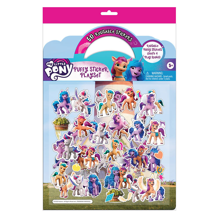 Inkology My Little Pony Puffy Sticker Playset-087508178790-LR-354241-1-LR eShop