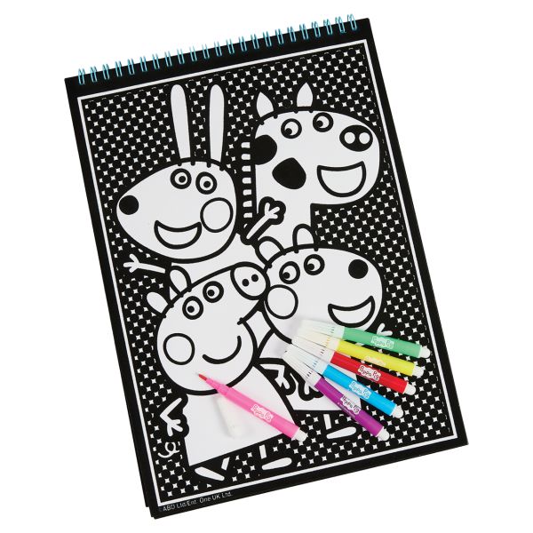 Inkology Velvet Poster and Marker Set - Peppa Pig-838157002932-LR-354256-2-LR eShop
