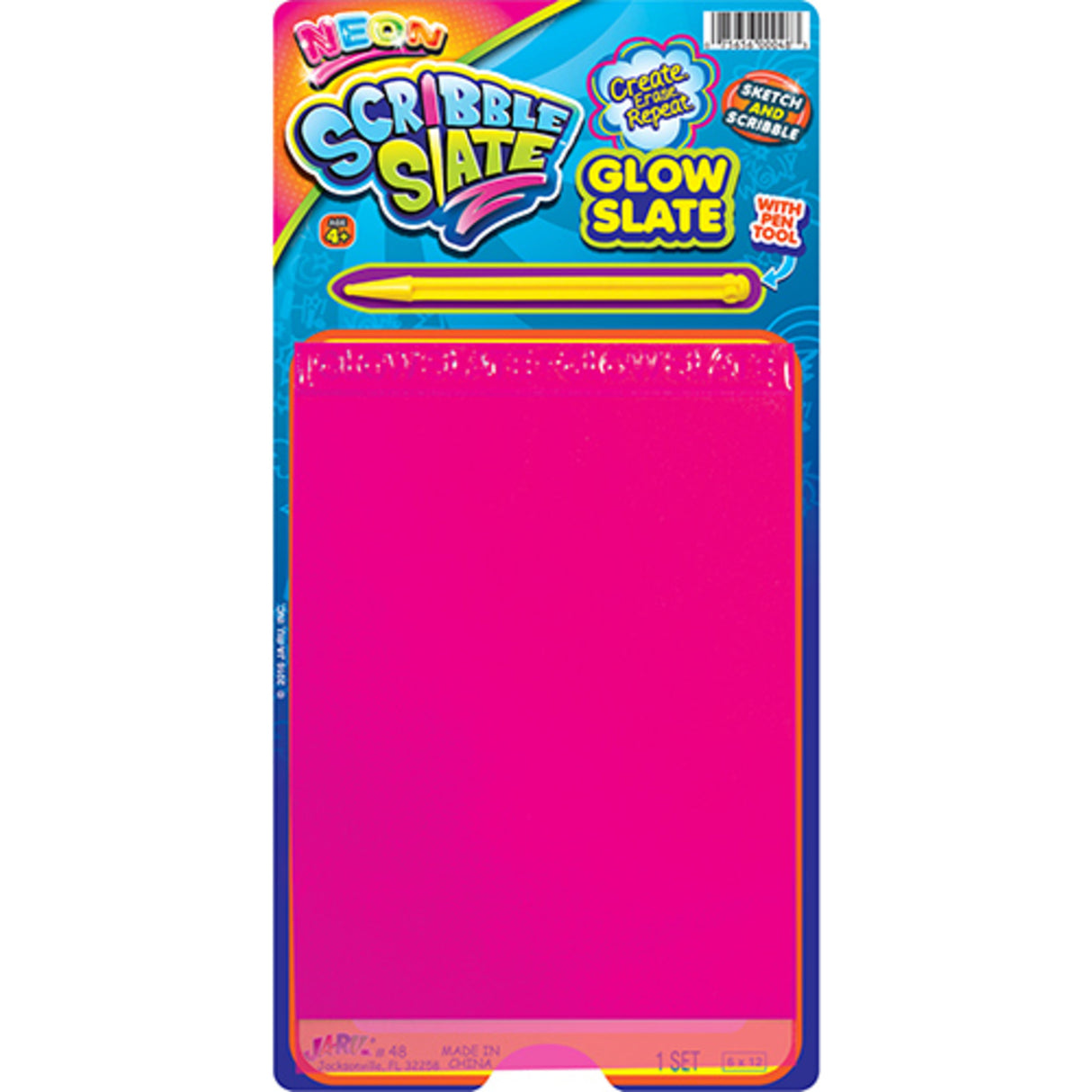 Ja-Ru Inc. Neon Scribble Slate-075656000483-LR-201384-2-LR eShop