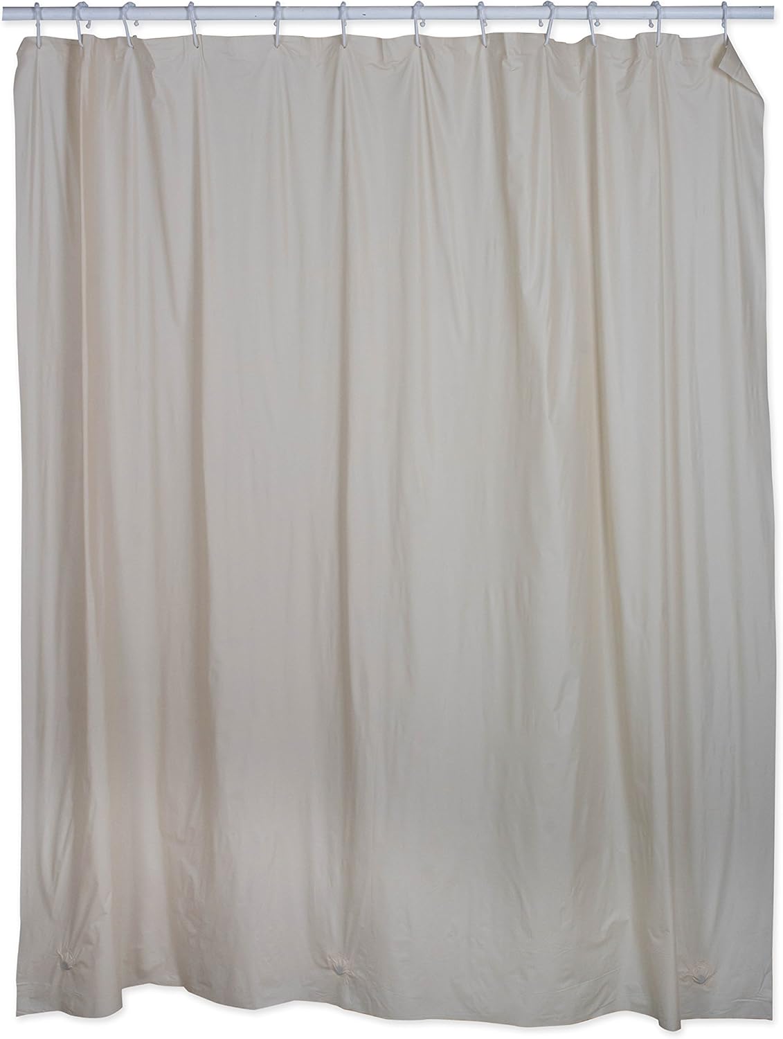 J&M Home Fashions Shower Curtain Liner - Bone, 70" x 72"-034137060569-LR-189075-2-LR eShop