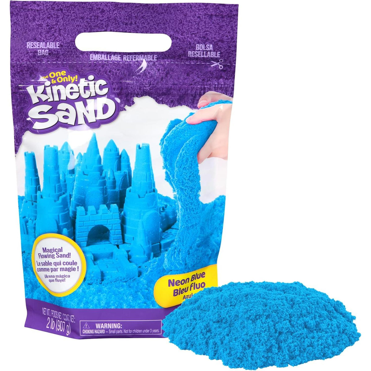 Kinetic Sand Moldable Play Sand - Assorted, 2 pounds-778988557785-LR-363390-3-LR eShop
