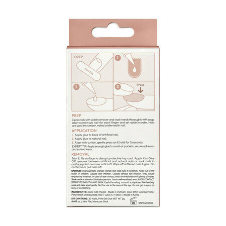 KISS Bare but Better Premium Fake Nails - Shine-731509913606-LR-351977-10-LR eShop