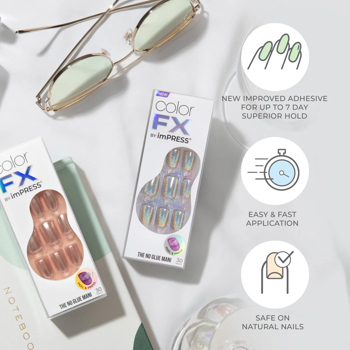 KISS ColorFX by ImPRESS Press on Nails - Walk Out-731509933857-LR-357167-10-LR eShop